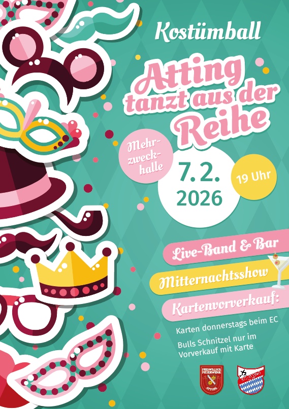 Kostümball Atting 2026